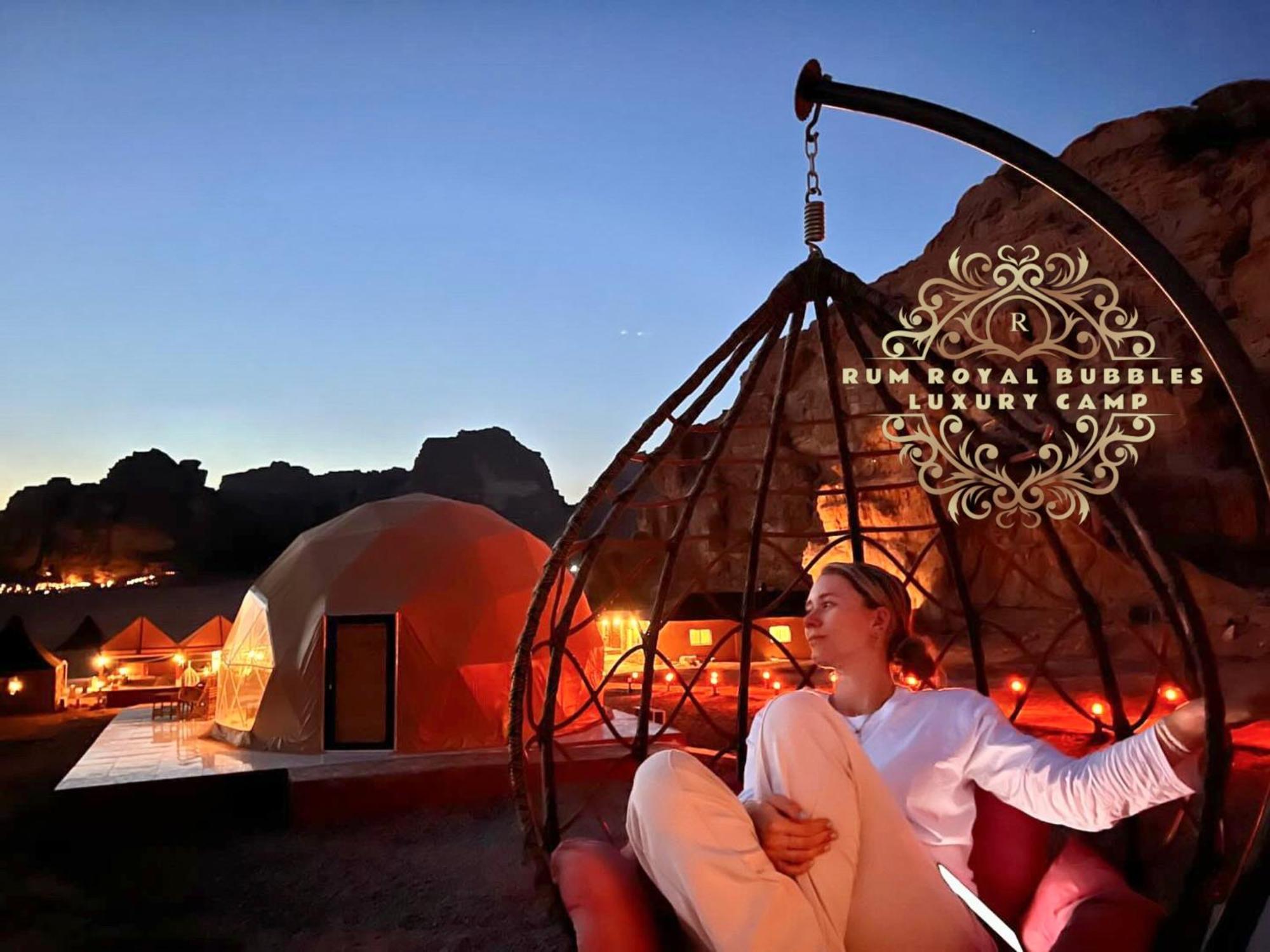 Apartamento Rum Royal Bubbles Luxury Camp Wadi Rum Exterior foto