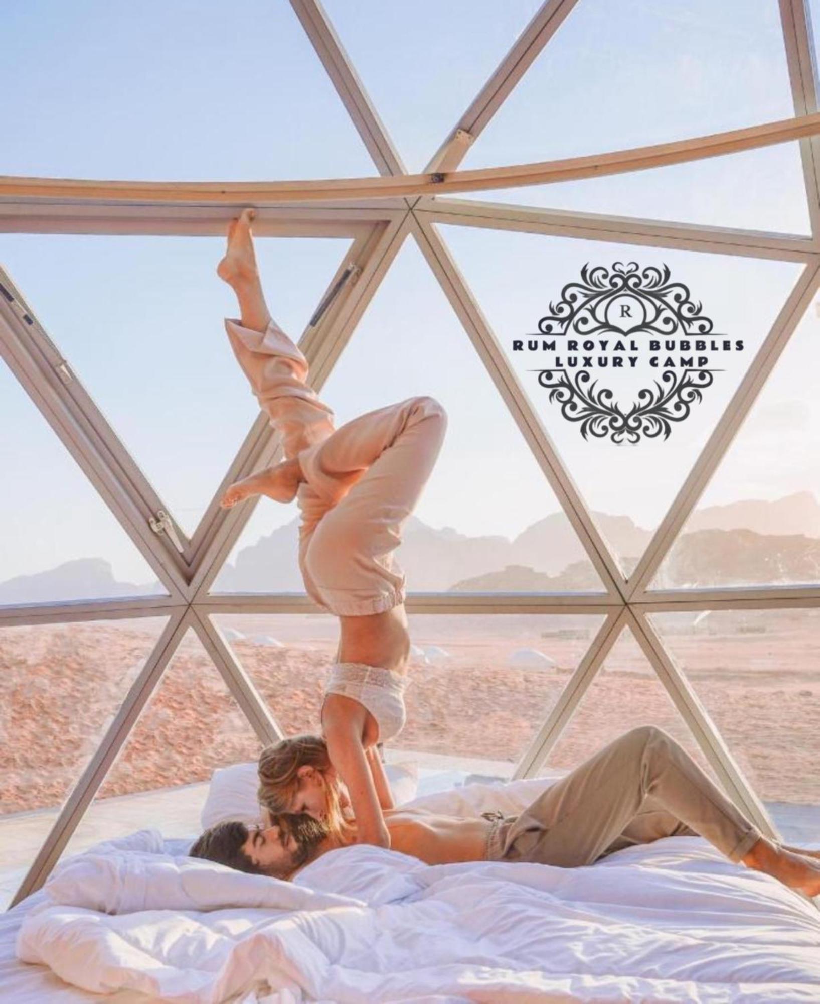 Apartamento Rum Royal Bubbles Luxury Camp Wadi Rum Exterior foto